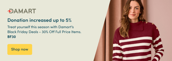 Treat yourself this season with Damart’s Black Friday Deals - 30% Off Full Price Items.